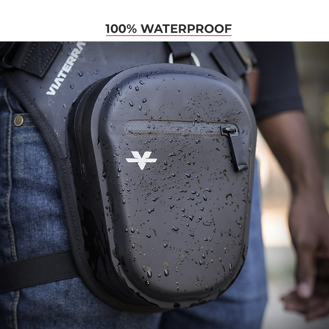 VIATERRA 100% Waterproof Thigh Bag - AH Helmets