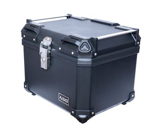 ASG SG-48 ABS MOTORCYCLE Top Box BLACK  (47 Liters)