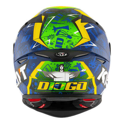 KYT TT REVO DIOGO MORERIA 2024 REPLICA 06 GLOSS HELMET - AH Helmets