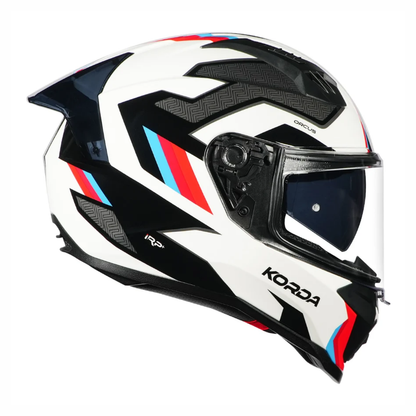 KORDA EVO ORCUS HELMETS- GLOSS BLUE RED