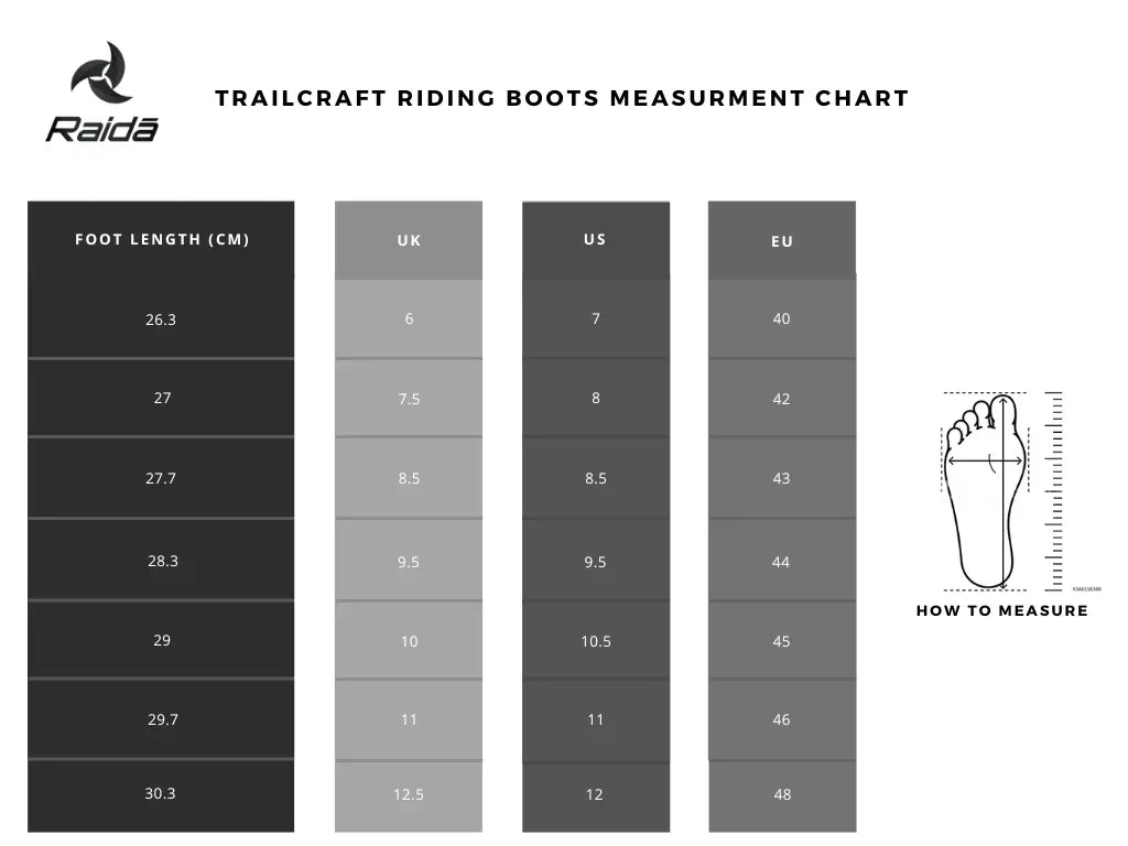 Raida TrailCraft CE Motorcycle Boots - AH Helmets