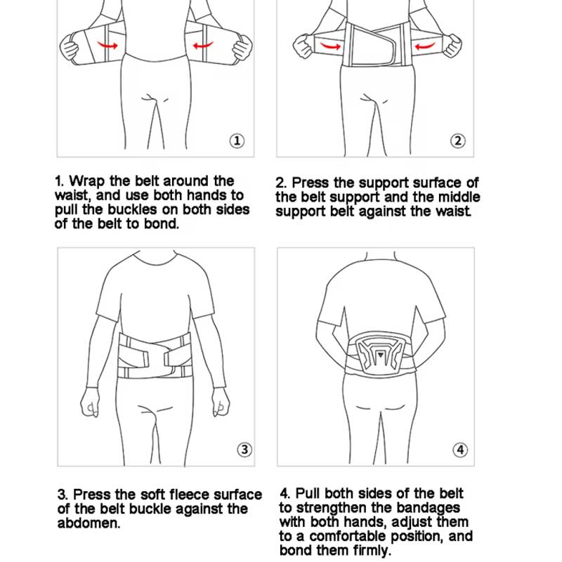 MH MOTO Riding Comfortable Kidney Belt (Waist Belt)