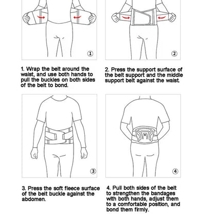 MH MOTO Riding Comfortable Kidney Belt (Waist Belt)