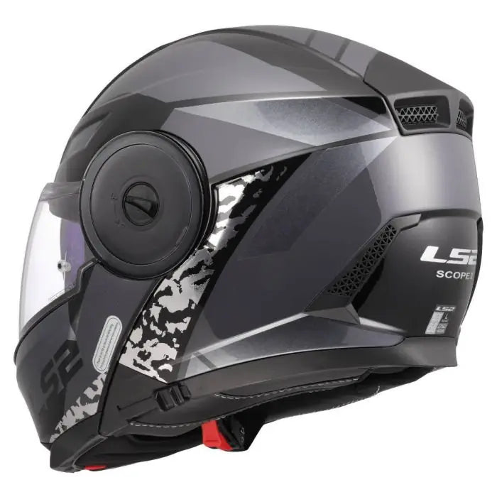 LS2 FF902 Scope ll Oxyd Black Titanium Helmets- 22-06
