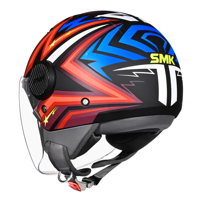 SMK LAMINAR  HALF HELMETS (STARZ GRAPHIC)