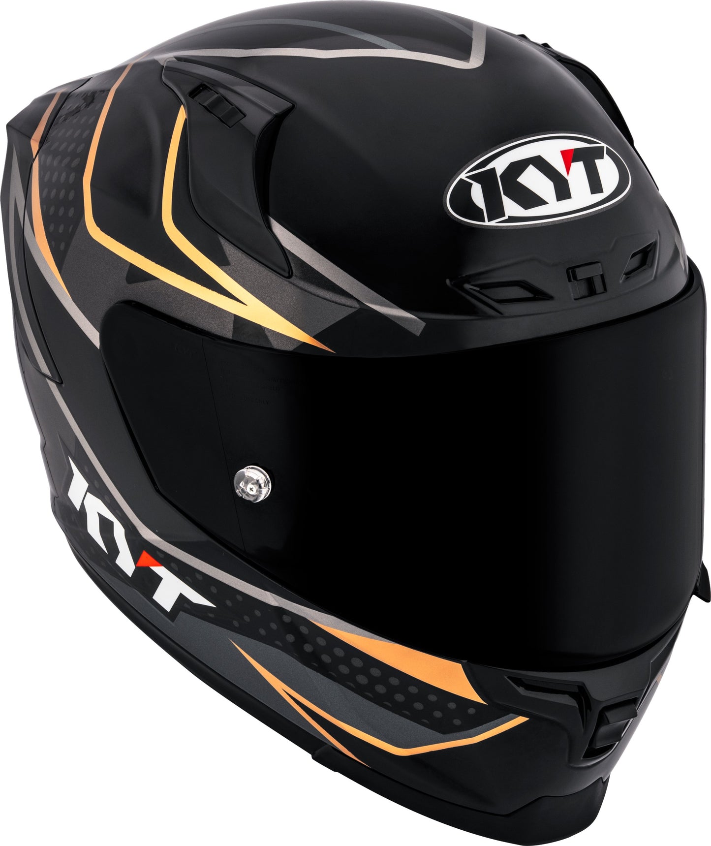 Kyt Striker SV Davo Replica Gloss Black Gold Helmet