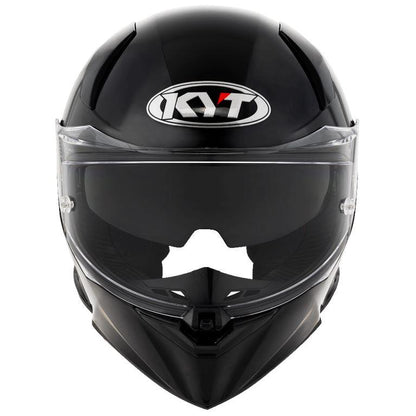 KYT R2R Pro Plain Gloss Black - 06 Helmet