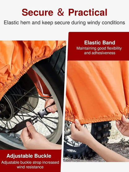 MH H2O PRO WATERPROOF BIKE COVER - 420 D