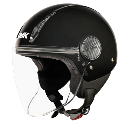 SMK LAMINAR SOLID PLAIN HALF HELMETS