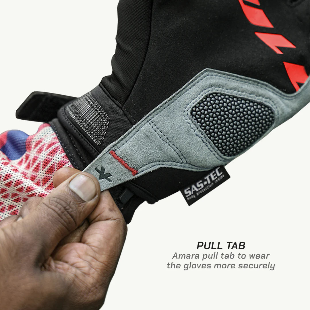 Viaterra Roost V2 Motorcycle Offroad Gloves-Black