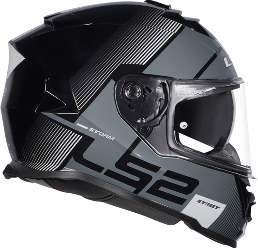 LS2 FF800 Storm II Epic Gloss Black white Helmet
