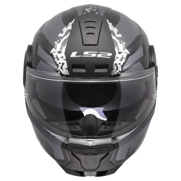 LS2 FF902 Scope ll Oxyd Black Titanium Helmets- 22-06