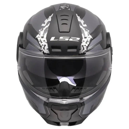 LS2 FF902 Scope ll Oxyd Black Titanium Helmets- 22-06