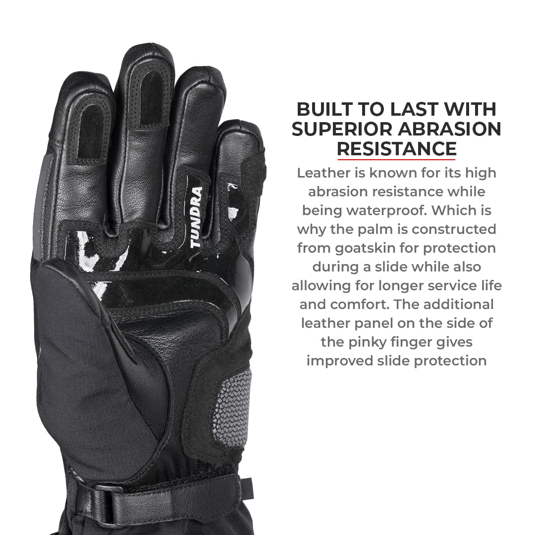 ViaTerra Tundra v3 –  Waterproof Black Gloves