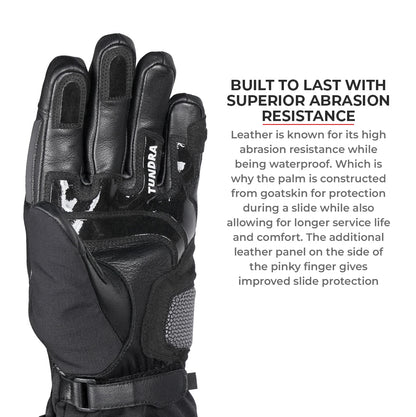 ViaTerra Tundra v3 –  Waterproof Black Gloves