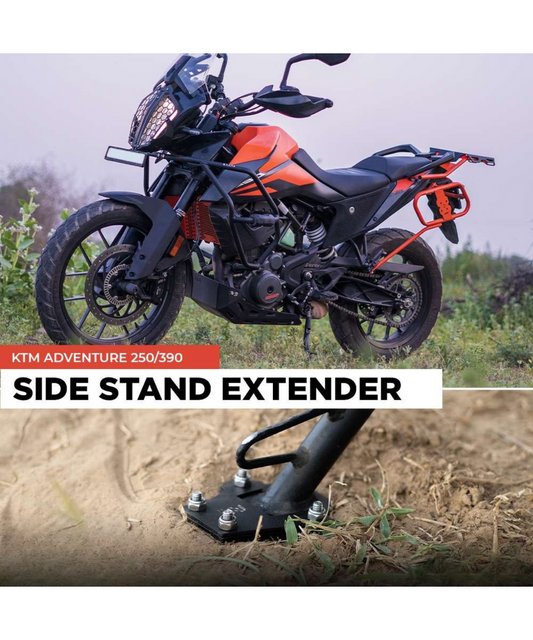 Zana Side Stand Extender for KTM Adventure 250 / 390 / 390 X - ZI-8223
