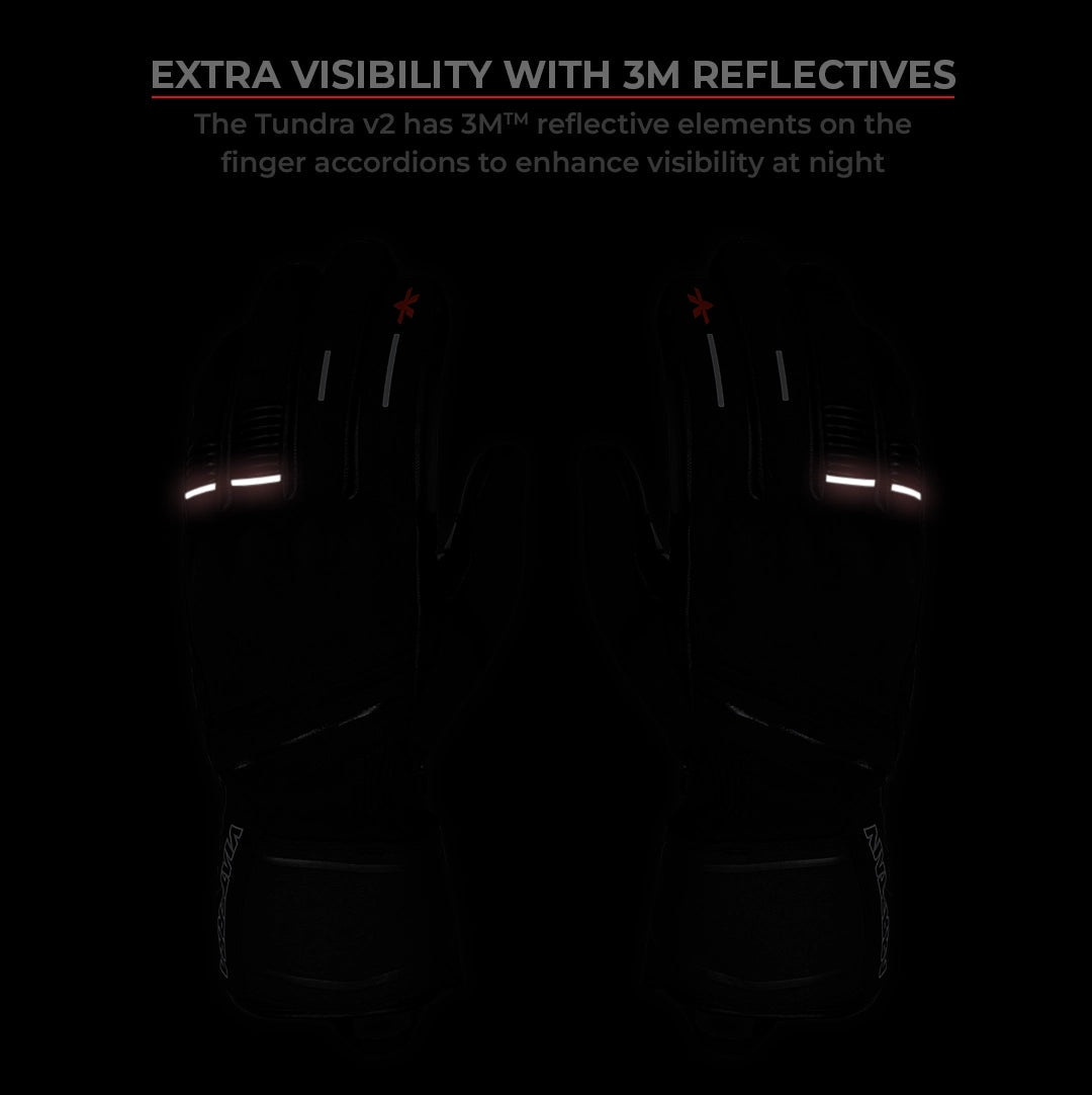 ViaTerra Tundra v3 –  Waterproof Black Gloves