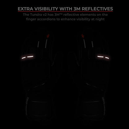 ViaTerra Tundra v3 –  Waterproof Black Gloves