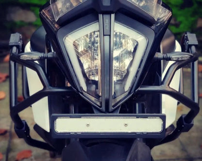 NEXUSGEAR KTM 390/250 ADV CRASH GUARD With  Puck Black Slider