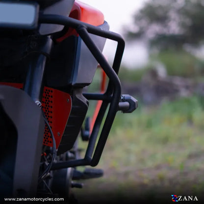 Zana CRASH GUARD WITH SLIDER TEXTURE MATT BLACK KTM 250/390 / 390 X ADV