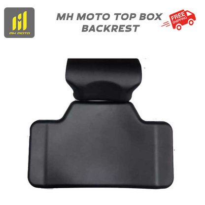 MH Moto Aluminium 45L Top box With Backrest