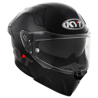 KYT R2R Pro Plain Gloss Black - 06 Helmet