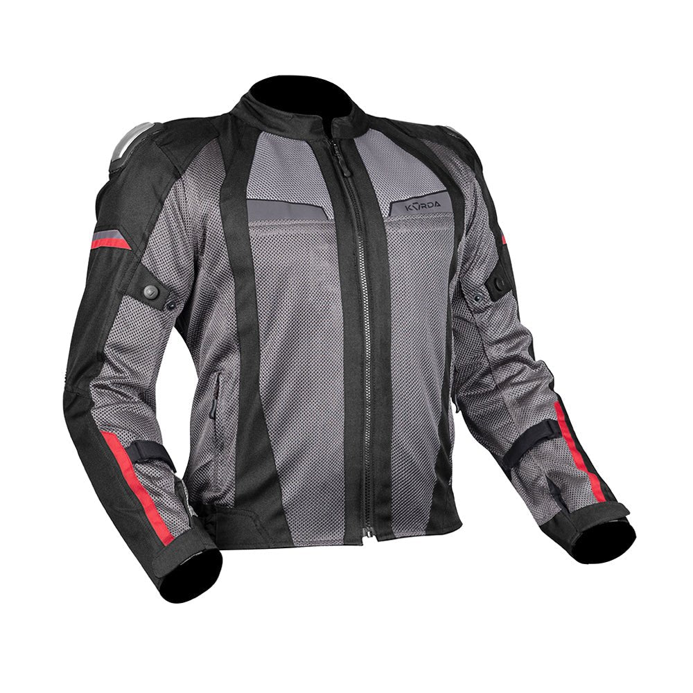 KORDA FURY JACKT - BLACK  RED