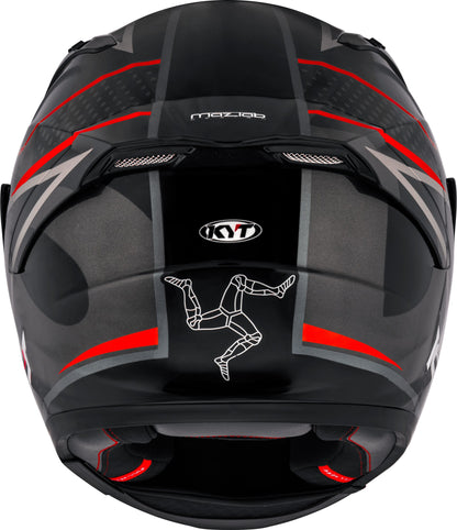 Kyt Striker SV Davo Replica Gloss Black Red Helmet