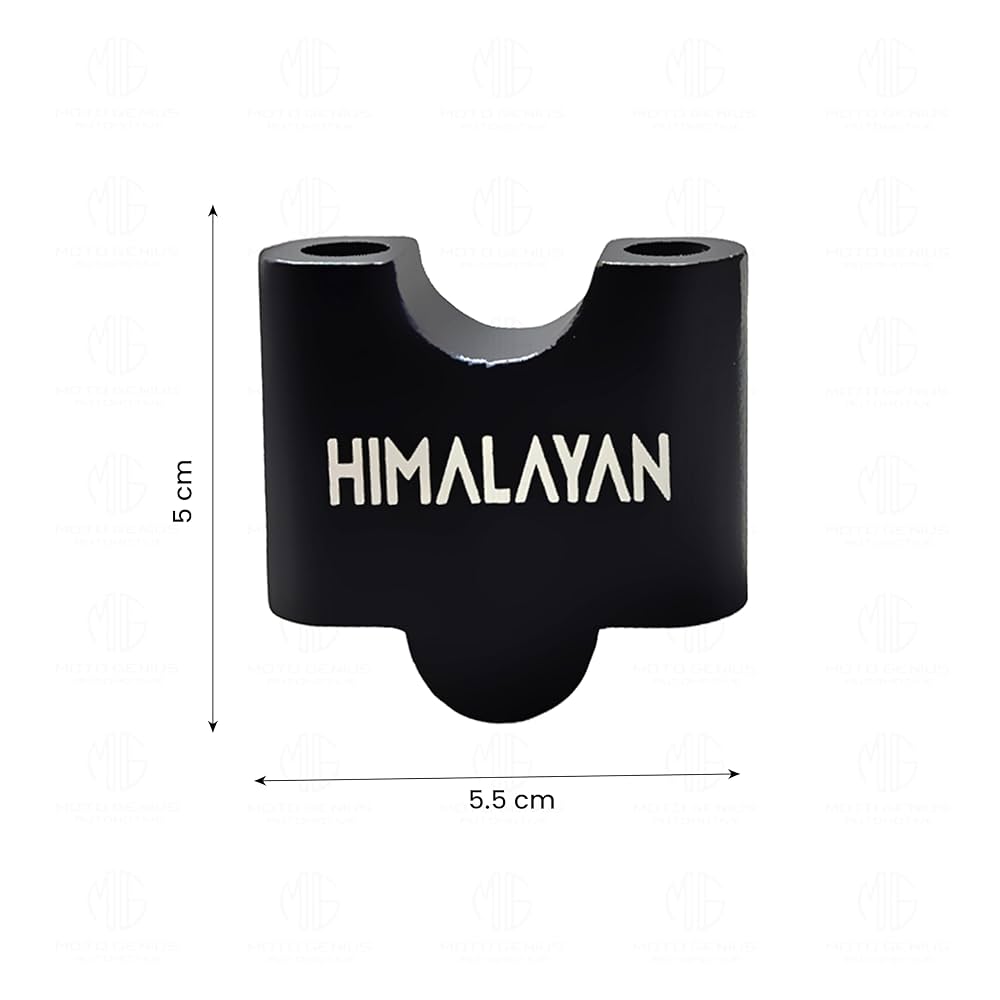 ROYAL ENFIELD HIMALAYAN BS3/BS4/BS6 HANDLE RISERS -BLACK