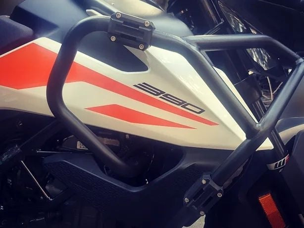 NEXUSGEAR KTM 390/250 ADV CRASH GUARD With  Puck Black Slider