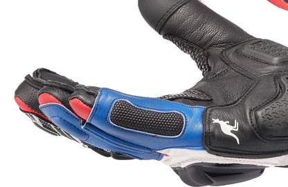 SOLACE FURIOUS CE GLOVES V3 -  WHITE BLUE RED
