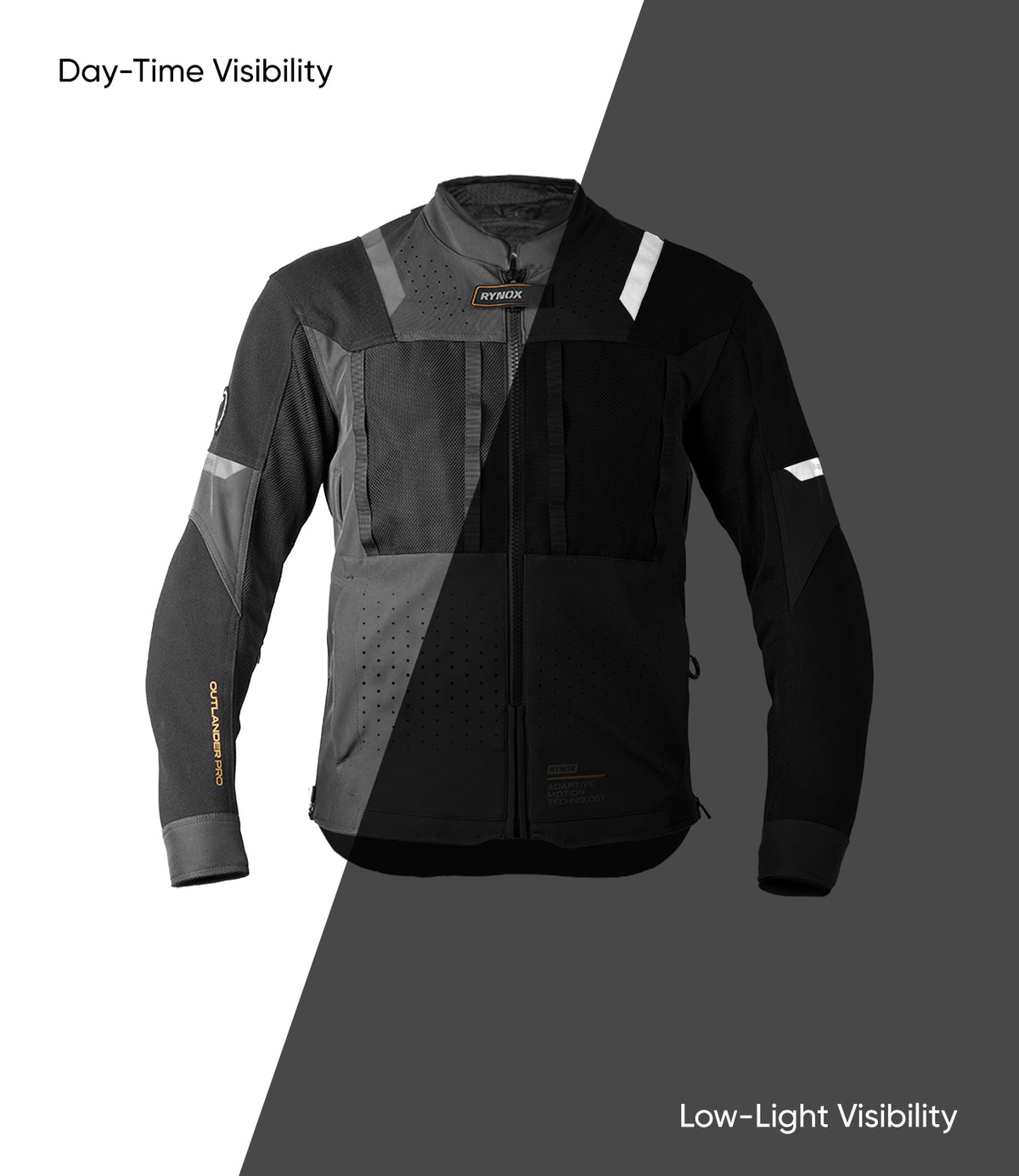 Rynox  OUTLANDER PRO CE AA CLASS Jacket-BLACK