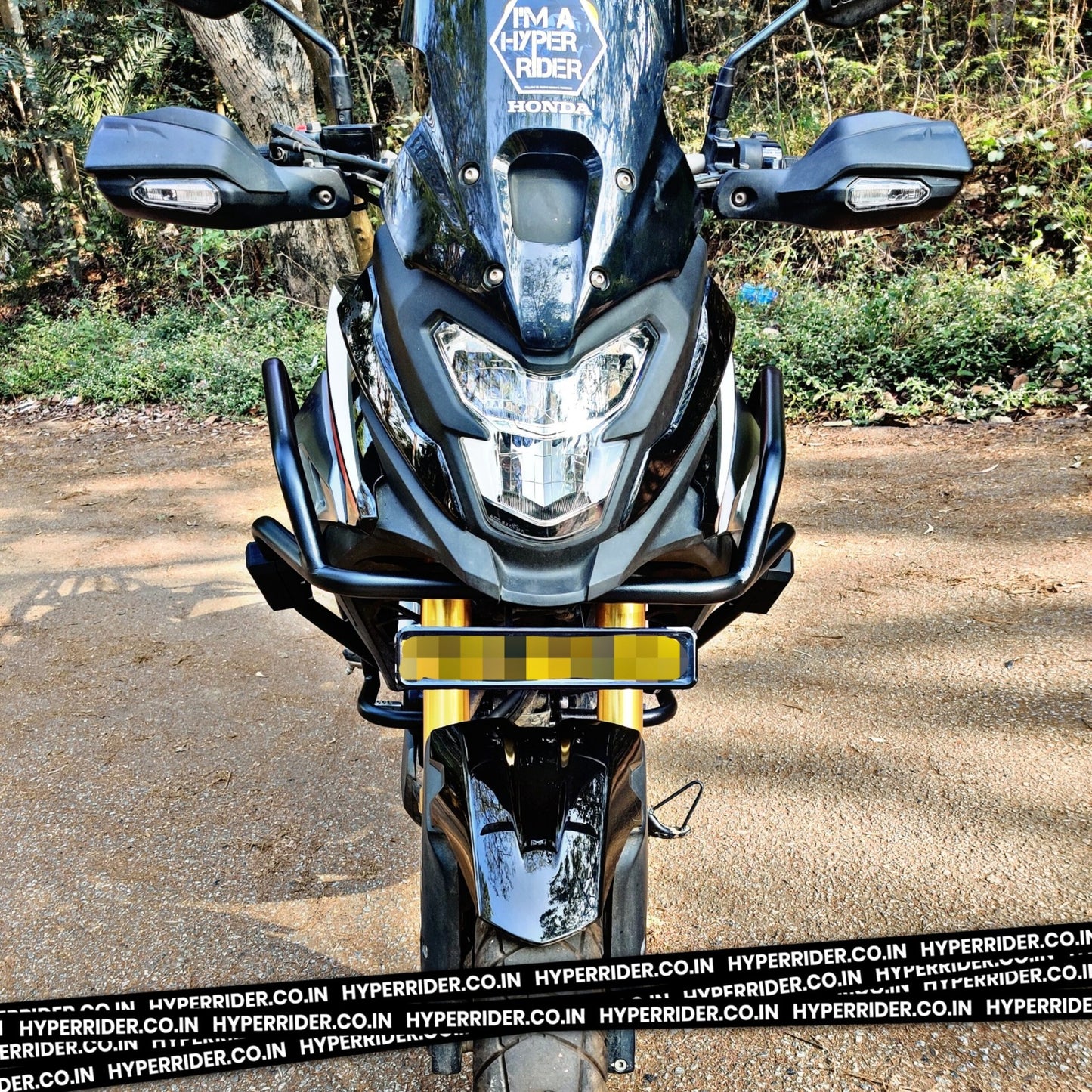 Hyperrider Honda CB 200X / NX 200 Crash Guard with Slider