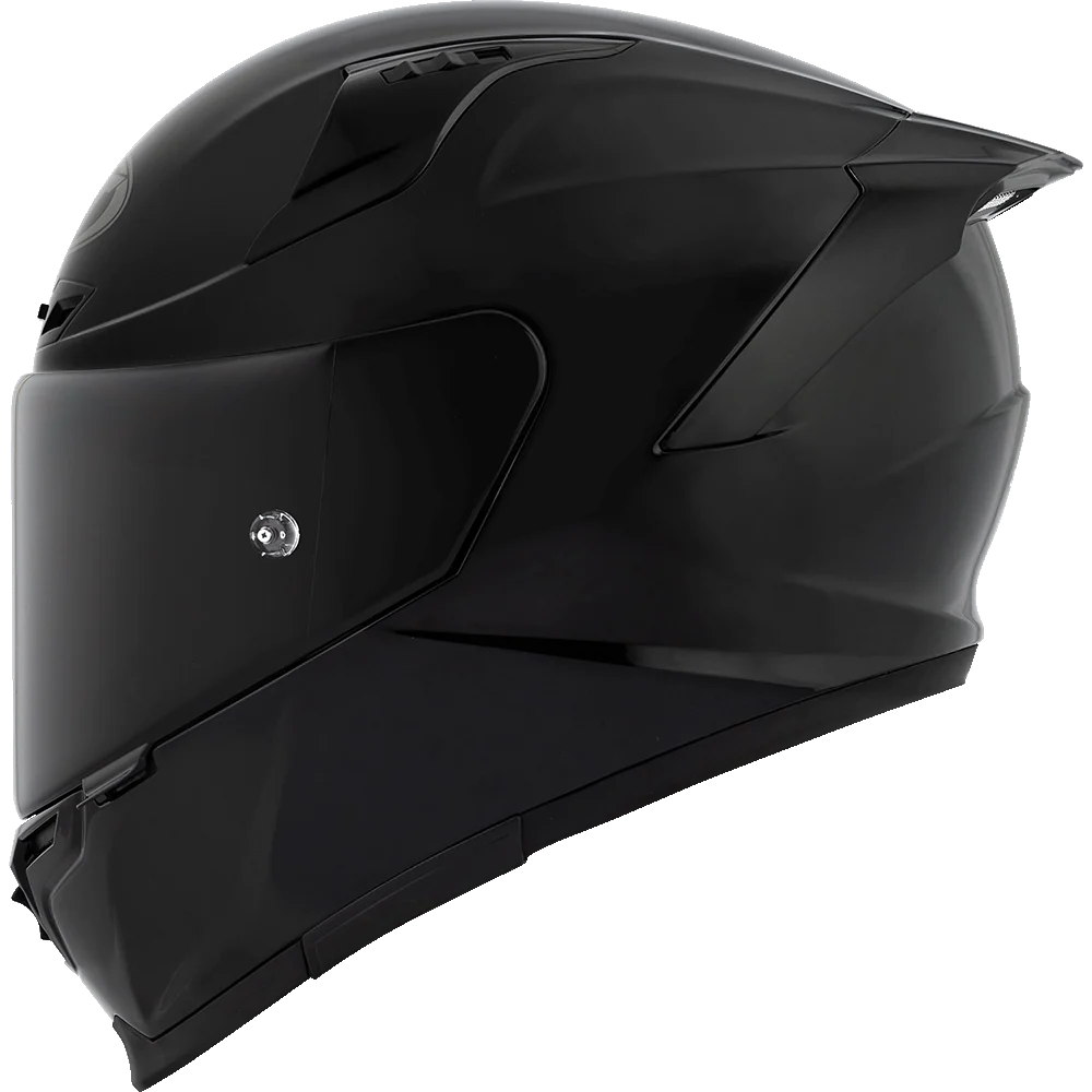 KYT Striker 2V Plain Gloss Black Helmet - AH Helmets
