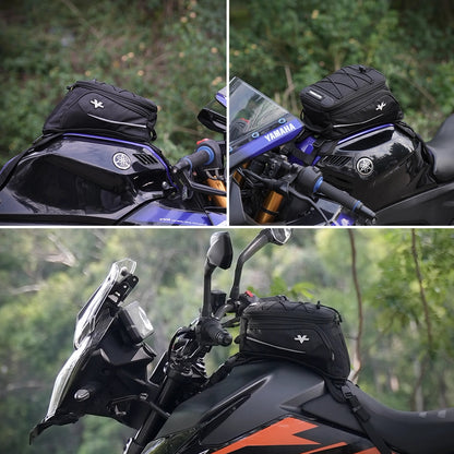 VIATERRA ACE UNIVERSAL MOTORCYCLE TANK BAG (STRAP BASED)