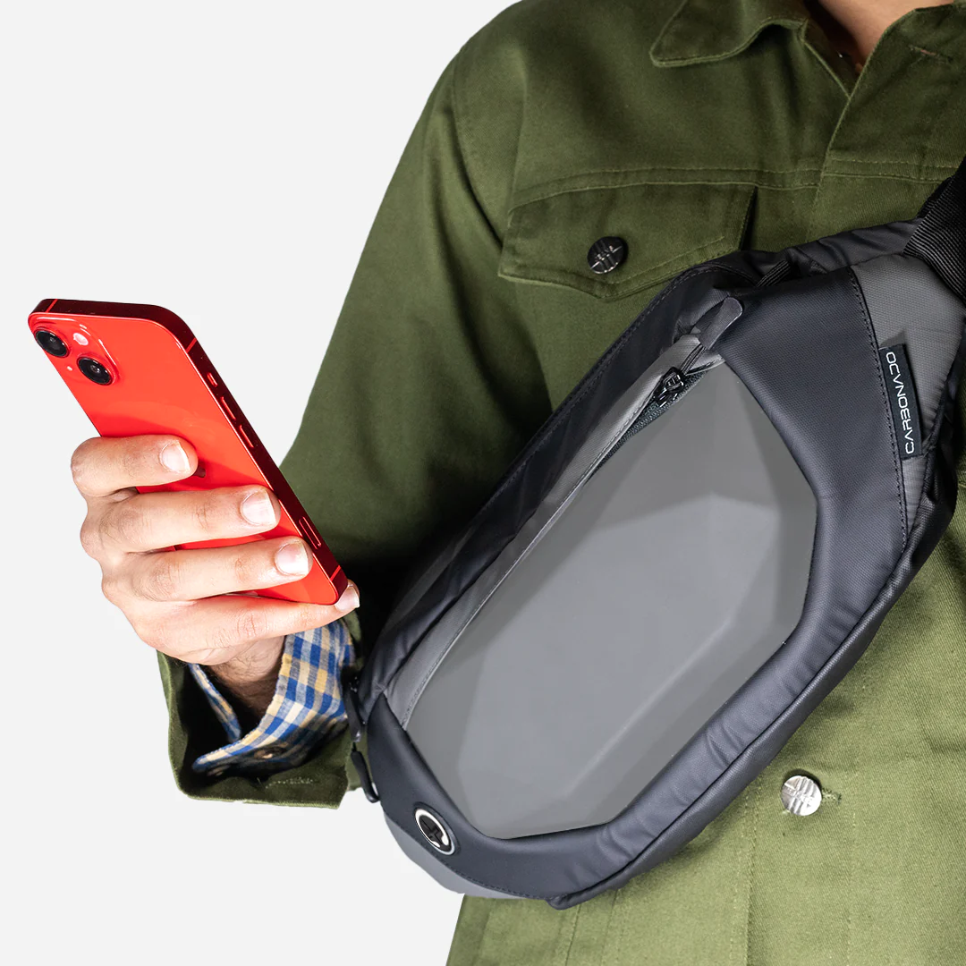 CARBONADO ROCK SLING BAG / WAIST POUCH - AH Helmets