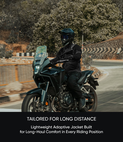 Rynox  OUTLANDER PRO CE AA CLASS Jacket-BLACK