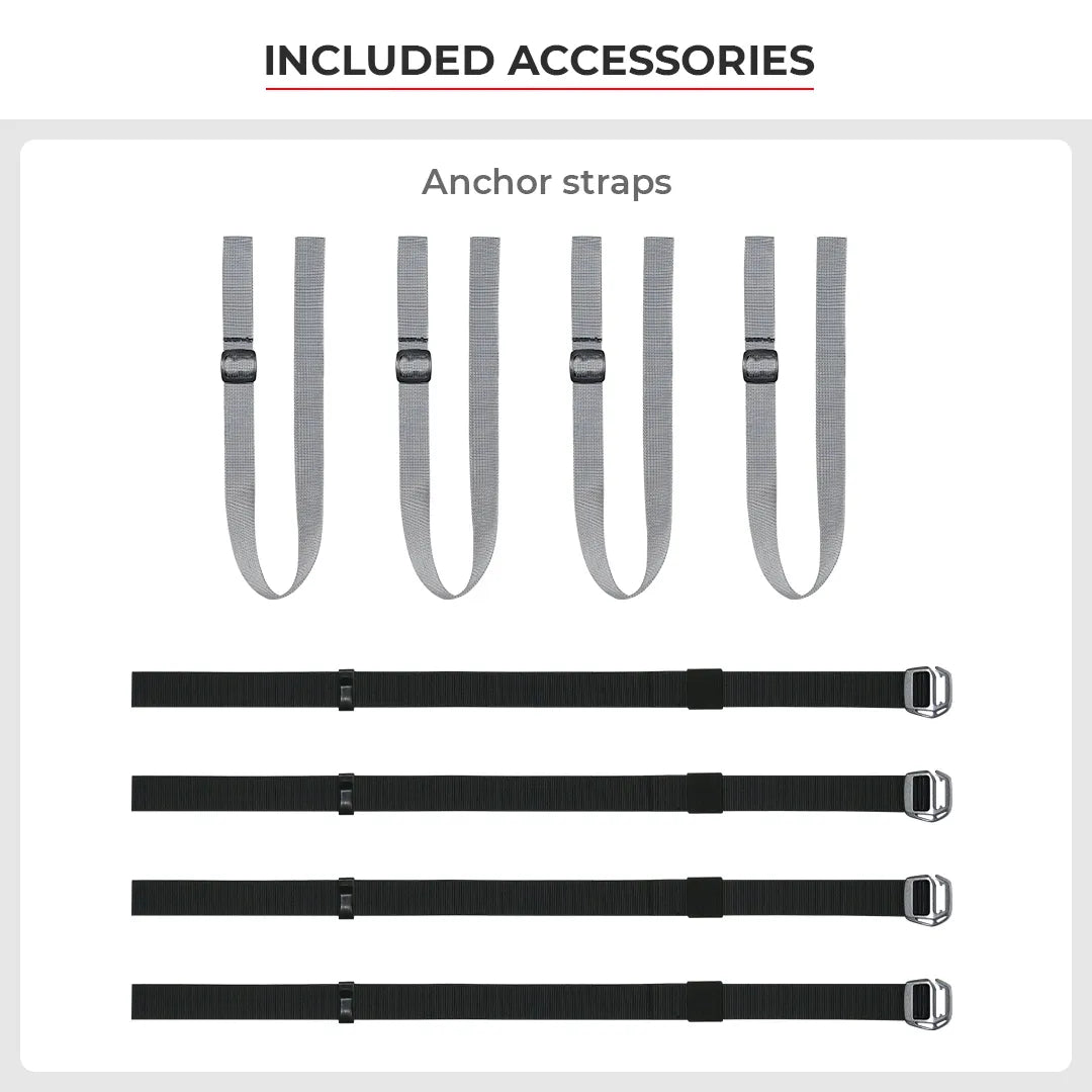 VIATERRA  HAMMERHEAD - 75 LTR UNIVERSAL MOTORCYCLE  TAIL BAG