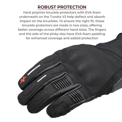 ViaTerra Tundra v3 –  Waterproof Black Gloves