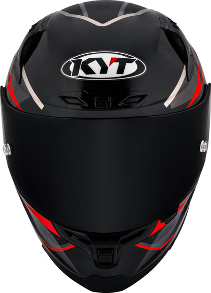 Kyt Striker SV Davo Replica Gloss Black Red Helmet
