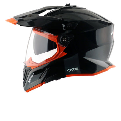 Axor X-Cross Dual Visor SC Gloss Black Red Helmet