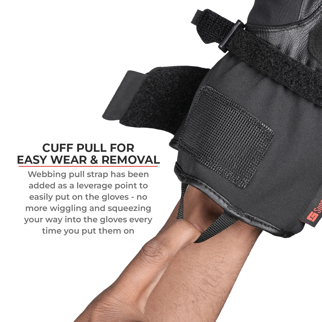 ViaTerra Tundra v3 –  Waterproof Black Gloves