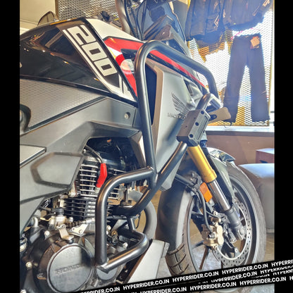 Hyperrider Honda CB 200X / NX 200 Crash Guard with Slider