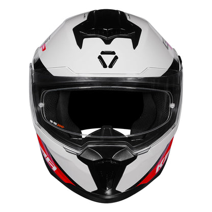 KORDA SONIC GP RAPIDE W/P HELMET-Gloss Red