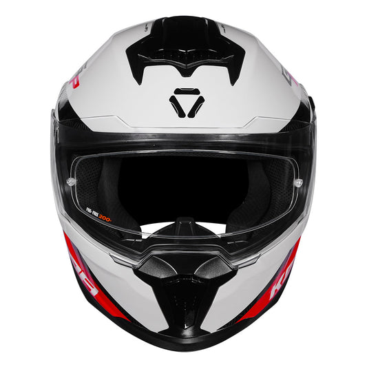 KORDA SONIC GP RAPIDE W/P HELMET-Gloss Red