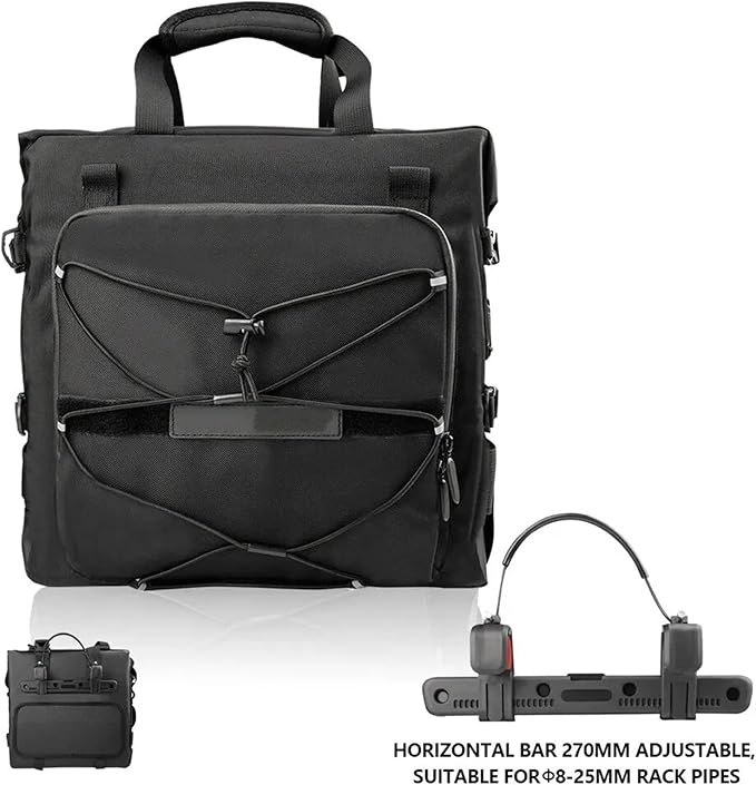 MH Moto Easy Mount Waterproof saddlebag Single Sided  (20LTR)