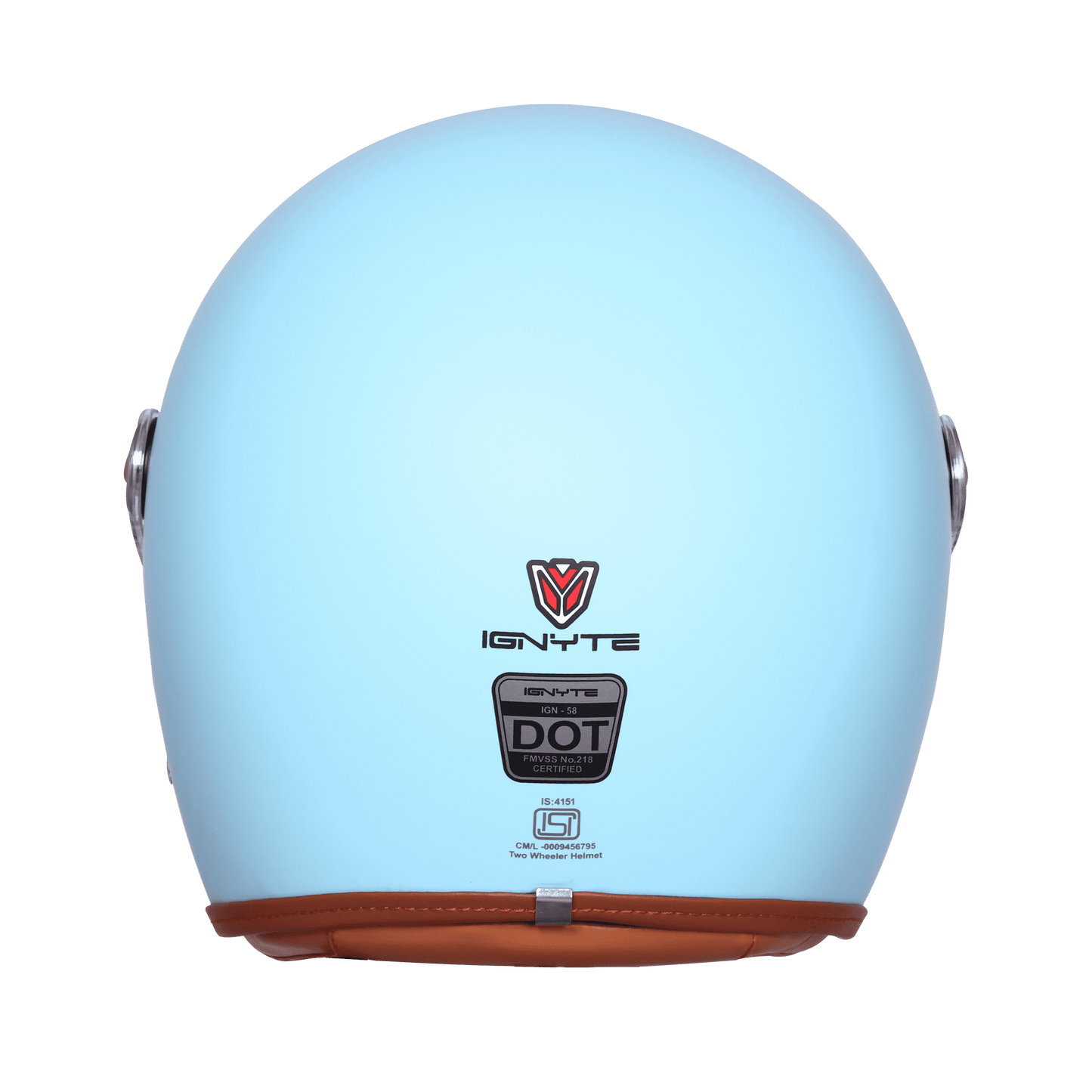 Steelbird Ignyte-58 DOT Half Helmets