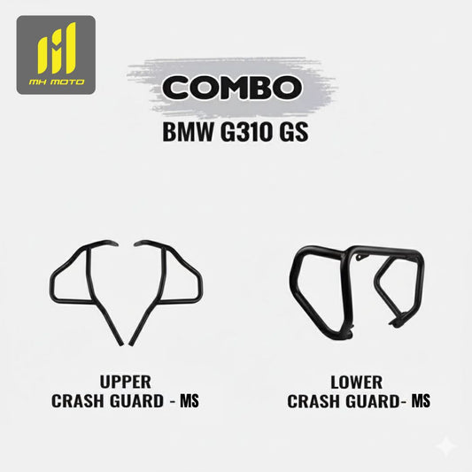 MH MOTO BMW G310GS  UPPER LOWER CRASH GUARD