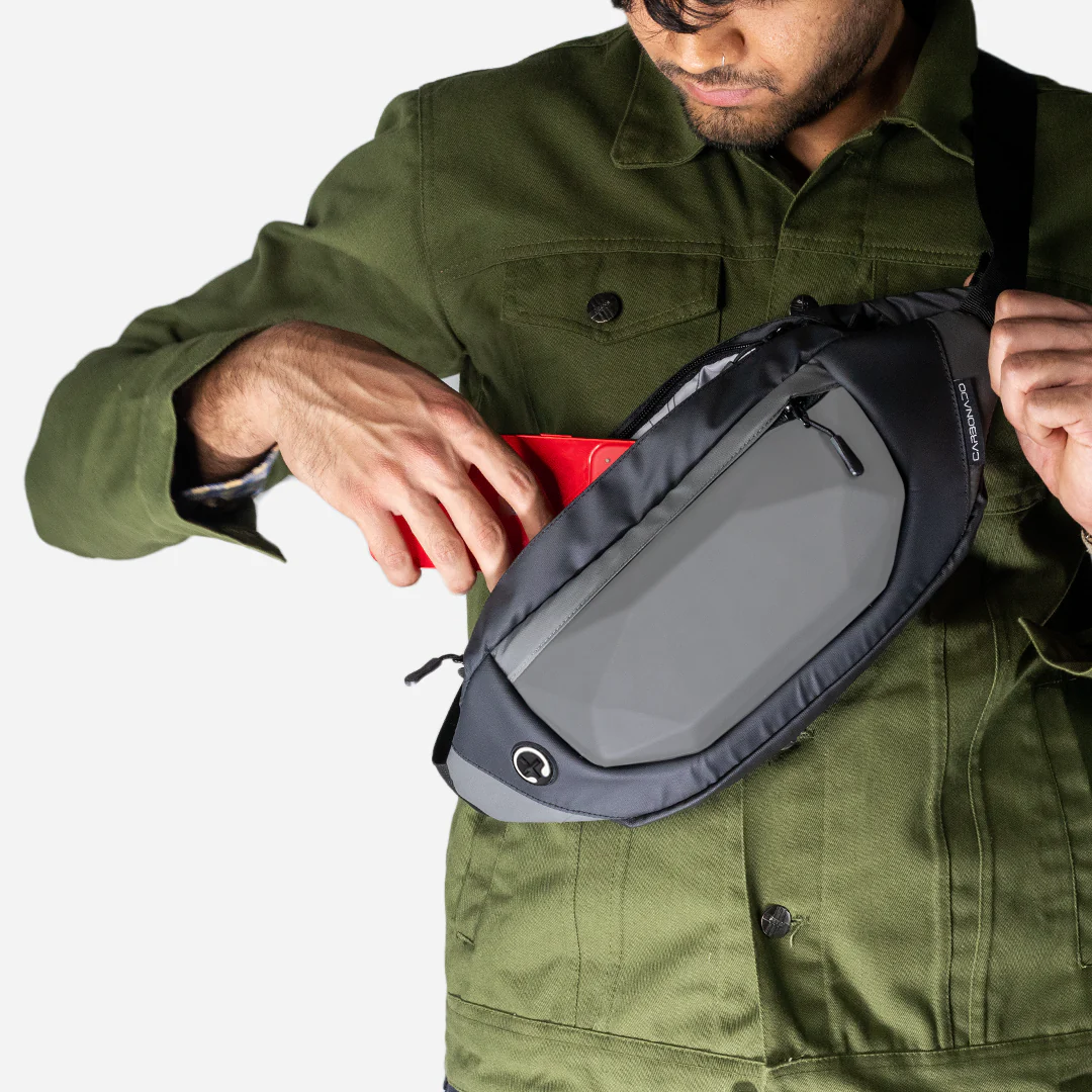 CARBONADO ROCK SLING BAG / WAIST POUCH - AH Helmets