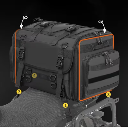 MH MOTO AQUA TURTLE TAIL BAG 60L